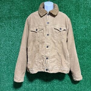 American Eagle Outfitters Tan Corduroy Jacket